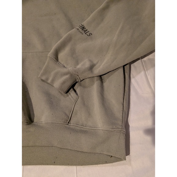 ORIGINALS BROOKLYN CLOTH Mens Hoodie Sweatshirt Pullover Sage Green Size L - Picture 2 of 10